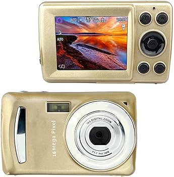 Amazon | Acuvar 16MP メガピクセル コンパクトデジタル写真と
